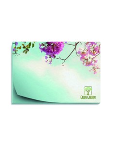 Notas adhesivas rectangulares