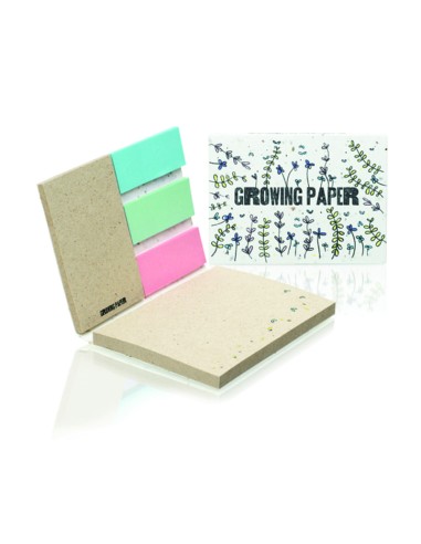 Blocs de notas de tapa flexible de papel de hierba