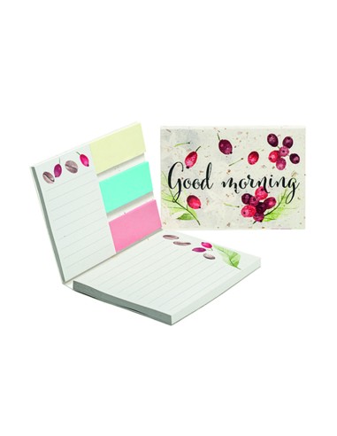 Blocs de notas de tapa flexible de papel de café