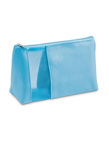 Neceseres de microfibra con malla de colores