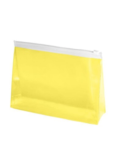 Neceseres translúcidos con cierre de zip