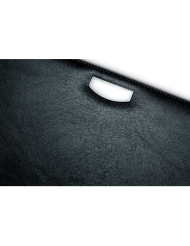 Carpetas A4 de PU con placa de metal