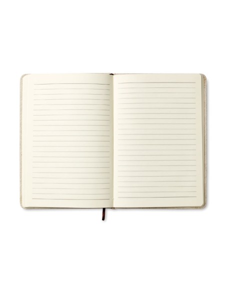 Libretas A6 con tapa de algodón canvas