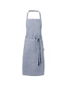 Delantales de algodón reciclado y poliéster con bolsillos