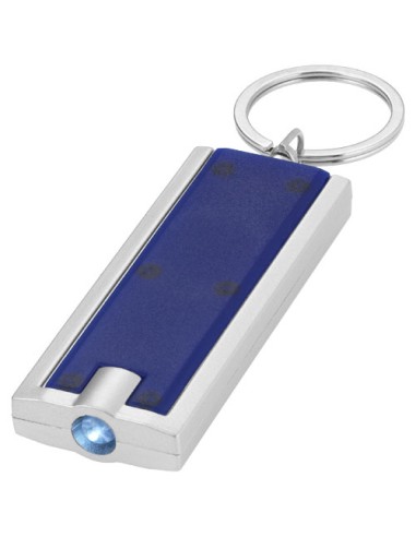 Llaveros de colores con linterna LED