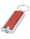 Llaveros de colores con linterna LED