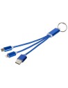 Cables de carga 3 en 1 con llavero