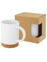 Tazas de cerámica con base de corcho 425 ml