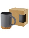 Tazas de cerámica con base de corcho 425 ml
