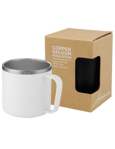 Tazas metálicas con aislamiento de cobre 350 ml