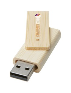Memorias USB de bambú de 16 GB