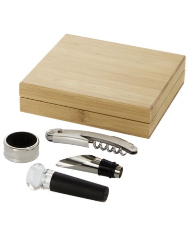 Sets de vino con cuatro accesorios