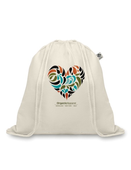 Mochila de algodón 105 con cuerdas