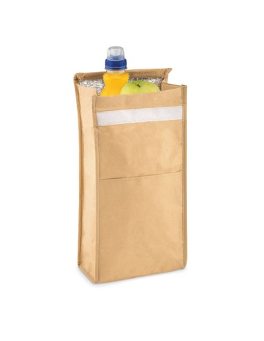 Porta bocadillos térmico de papel woven 3L