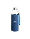 Botellas de vidrio funda efecto denim 500 ml