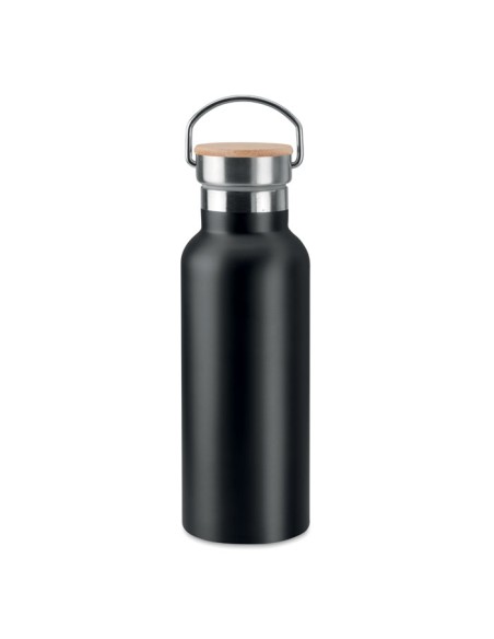 Termos con tapa de bambú 500 ml