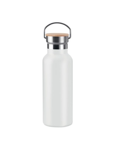 Termos con tapa de bambú 500 ml