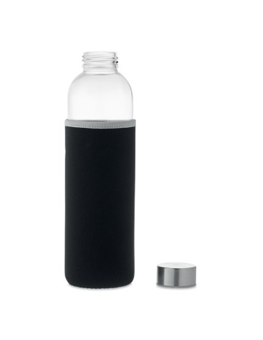Botellas de vidrio con funda de neopreno 750 ml