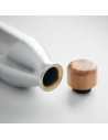 Botellas de aluminio con tapón de bambú 550 ml