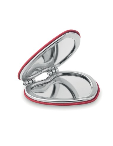 Espejos dobles con forma de corazón y cierre...