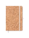 Libretas A5 con tapa de corcho y porta bolígrafos