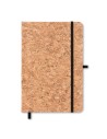 Libretas A5 con tapa de corcho y porta bolígrafos