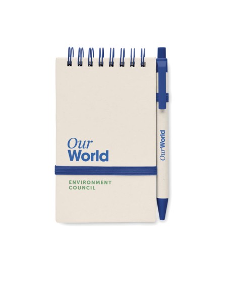 Cuadernos A6 de cartón de leche y RPET