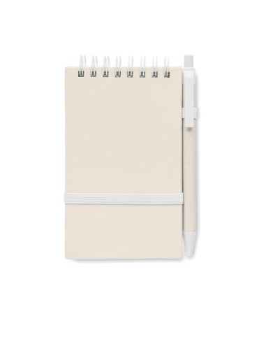 Cuadernos A6 de cartón de leche y RPET