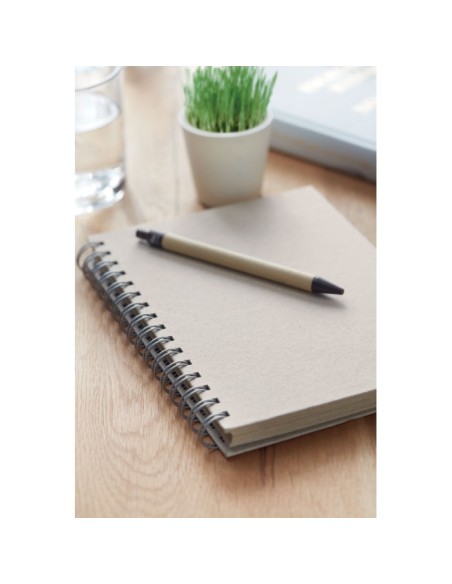 Cuadernos A5 con tapa de cartón RPET