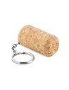 Llaveros con tapón de corcho natural