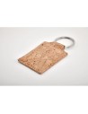 Llaveros de corcho rectangulares