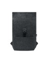 Mochilas de fieltro RPET con correa y bolsillo