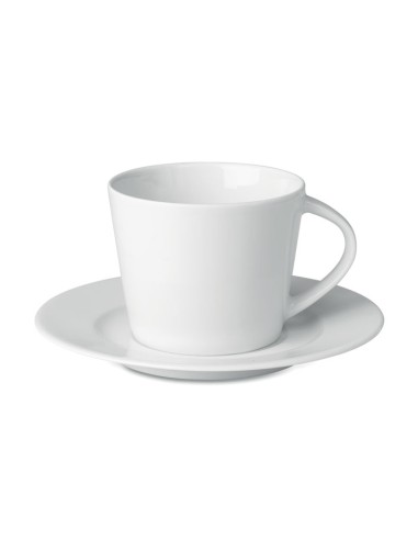 Tazas de café con platillo 180 ml