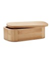 Fiambreras de bambú con separador extraible 1000 ml