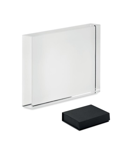 Trofeos rectangulares de cristal