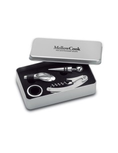 Sets de vino en caja metálica
