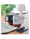 Tazas de cerámica mate con base de corcho 300 ml