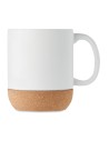 Tazas de cerámica mate con base de corcho 300 ml