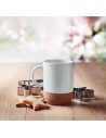 Tazas de cerámica con base de corcho 300 ml