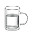 Tazas de vidrio de doble pared 225 ml
