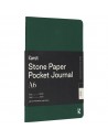 Libretas Premium A6 Karst tapa blanda con hojas impermeables de piedra 