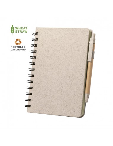 Cuadernos con tapa de caña de trigo B6