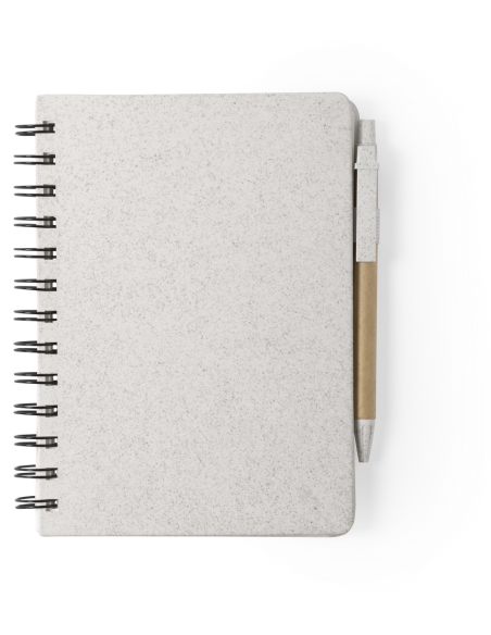 Cuadernos con tapa de caña de trigo B6