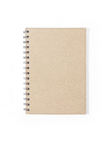 Cuadernos de anillas A5 de cartón reciclado