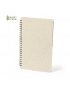 Cuadernos A5 con tapa de caña de trigo