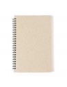 Cuadernos A5 con tapa de caña de trigo