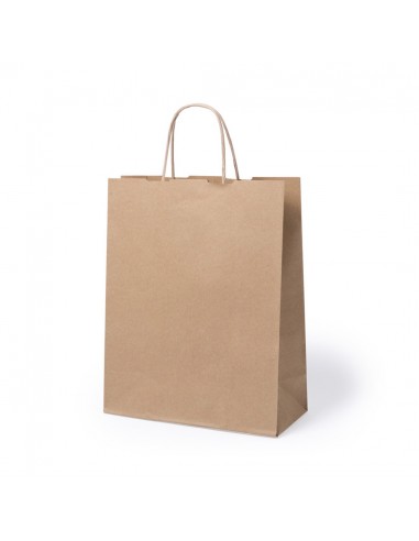 Bolsas tamaño S en papel 100g con asas cortas y...