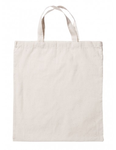 Bolsas de algodón 105g con asas cortas