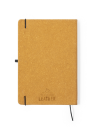 Libretas A5 de cuero reciclado con banda elástica