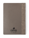 Libretas con tapa fabricada en fibra de café